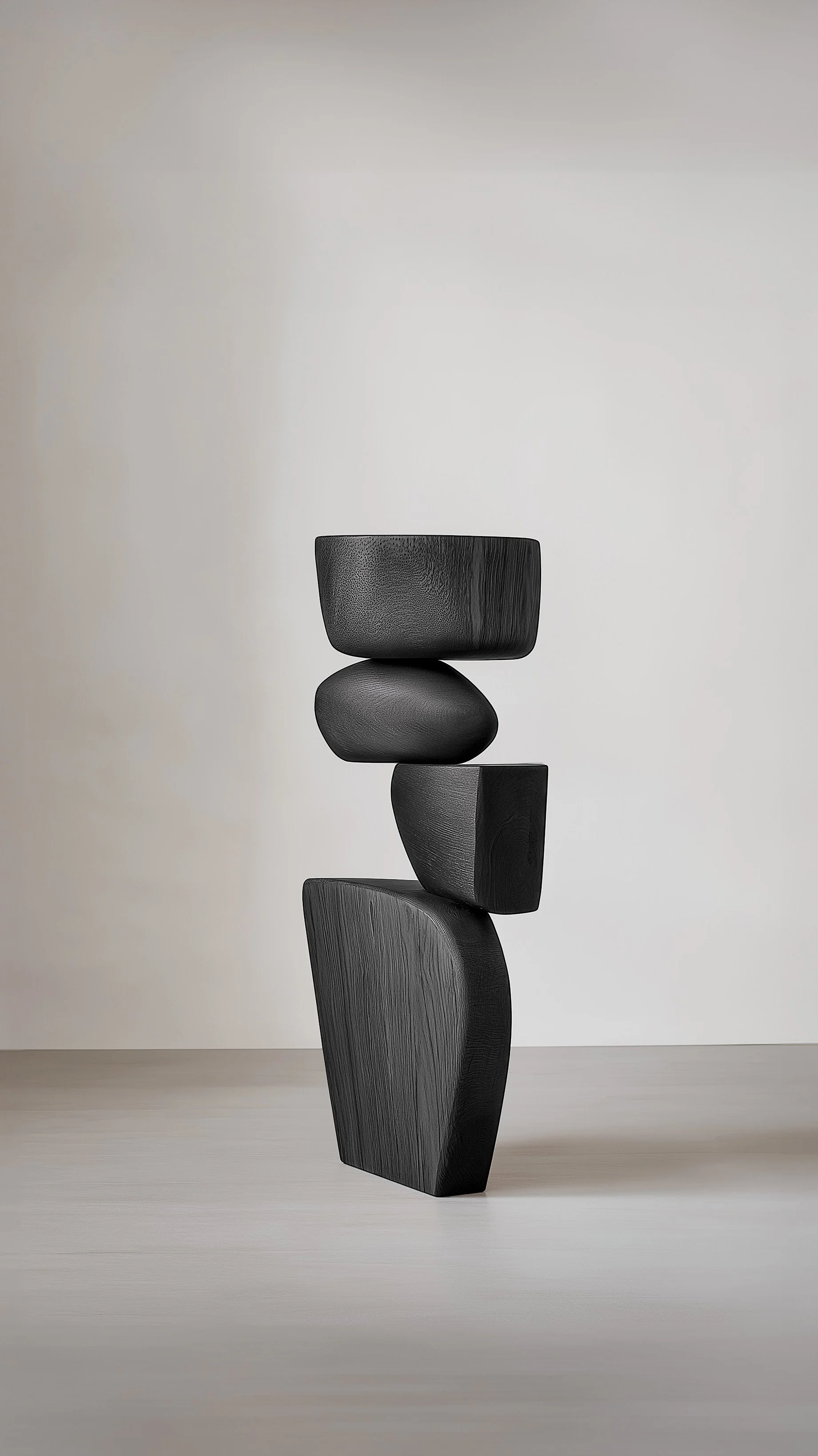 Handmade Abstract Art Lull No25 – Wooden Sculpture by NONO — NONO